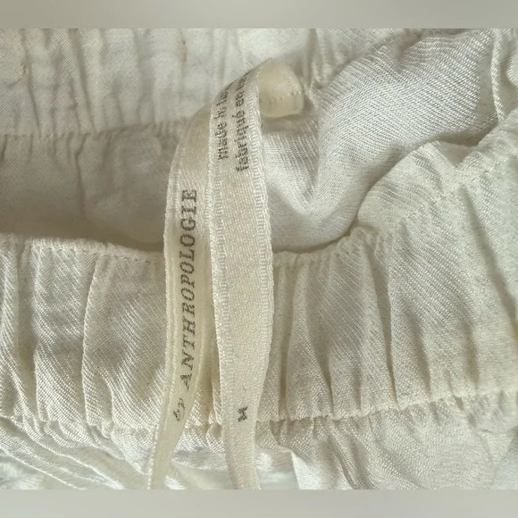 Anthropologie Floral Strapless High Low Floral Maxi Dress Boho Sz M NWOT $190 - Picture 8 of 9